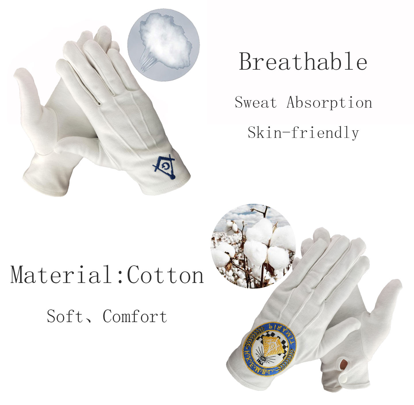 cotton gloves