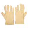 Yellow Plain Dyed Cotton Hand Gloves Work