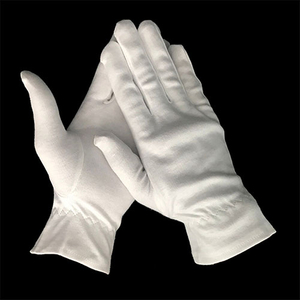 Daily Dry Hand Eczema White Gloves Cotton