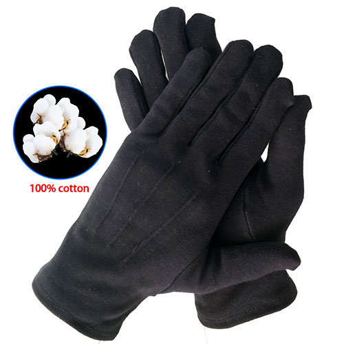 Black Microfiber Gloves For Sales