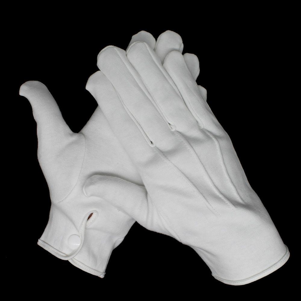 What do you know about the evolution of white cotton gloves?