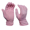 Anti-slip Dots Custom Etiquette Color Polycotton Gloves