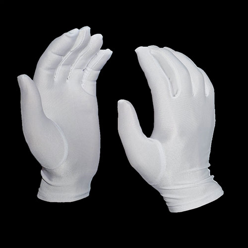UV sun protection white gloves
