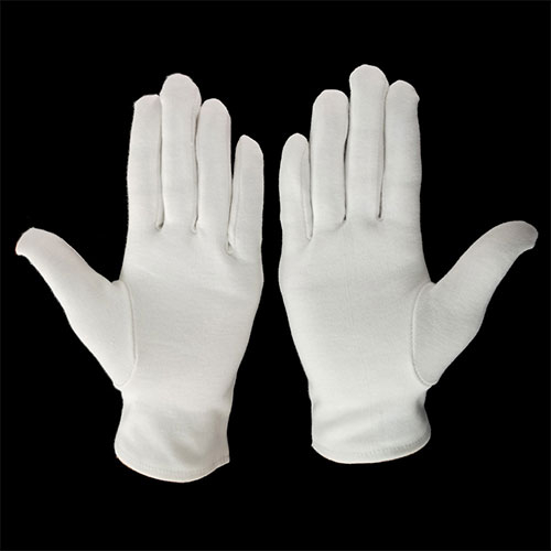 Parade Marching Formal Gloves with 3 Straps