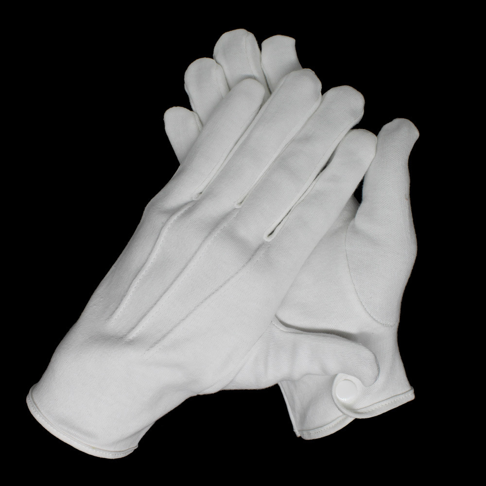 The high-end white cotton gloves you deserve