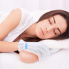 White Cotton Eczema Gloves with Elastic Wristband for Overnight Moisturizing Dry Hands Care